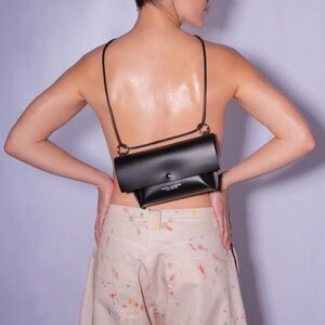 Kozha numbers mini orbit - Black shoulder bag